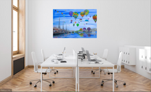 Load image into Gallery viewer, Bristol City Docks - Cranes - M Shed - Balloons - Hot Air Balloons - High Quality Giclée Prints - Bristol - Balloons (Copy)