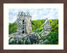 Load image into Gallery viewer, Bristol Suspension Bridge - under construction - Clifton Suspension Bridge - Brunel - historical - High Quality Giclée Prints - Brunel - Bristol (Copy)