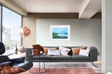 Load image into Gallery viewer, Padstow - Camel Estuary - Rock - High Quality Giclée print - Polzeath to Padstow  - Cornwall - Red Valerian - Coastal flowers