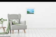 Load image into Gallery viewer, Padstow - Camel Estuary - Rock - High Quality Giclée print - Polzeath to Padstow  - Cornwall - Red Valerian - Coastal flowers