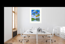 Load image into Gallery viewer, Balloons - Hot Air Balloons - Bristol Suspension Bridge - Bristol Balloon festival - Clifton Suspension Bridge - High Quality Giclée Prints - Brunel - Bristol - Balloons