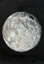 Load image into Gallery viewer, Copy of Moon , Near side of the Moon 2 , Giclee Print