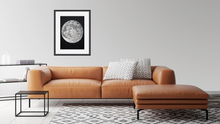 Load image into Gallery viewer, Moon , Near side of the Moon, Giclee Print