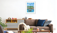 Load image into Gallery viewer, Bristol Dock  - Original Painting - Bristol - Hot Air Balloons
