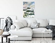 Load image into Gallery viewer, Original Painting, Kelston Roundhill,  Kelston Tump,  Winter, Snow, Bath
