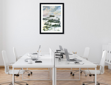 Load image into Gallery viewer, Original Painting, Kelston Roundhill,  Kelston Tump,  Winter, Snow, Bath
