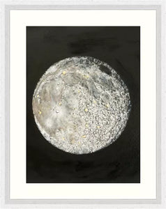 Copy of Moon , Near side of the Moon 2 , Giclee Print