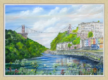 Load image into Gallery viewer, Clifton Suspension Bridge - Original Painting - Bristol - Brunel