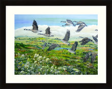 Load image into Gallery viewer, Canada Geese - Flying - High Quality Giclée Prints