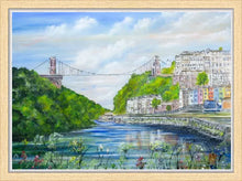 Load image into Gallery viewer, Clifton Suspension Bridge - Original Painting - Bristol - Brunel