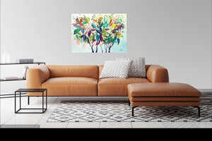 Autumn Leaves - High Quality Giclée Prints - Colourful Leaves -