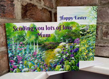 Load image into Gallery viewer, A5 Quality Greetings Cards-Original Paintings - Mothers Day-Mothering Sunday-Easter-Bristol Suspension Bridge-Flowers