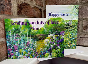 A5 Quality Greetings Cards-Original Paintings - Mothers Day-Mothering Sunday-Easter-Bristol Suspension Bridge-Flowers