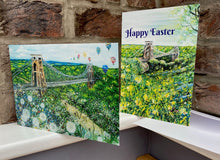 Load image into Gallery viewer, A5 Quality Greetings Cards-Original Paintings - Mothers Day-Mothering Sunday-Easter-Bristol Suspension Bridge-Flowers