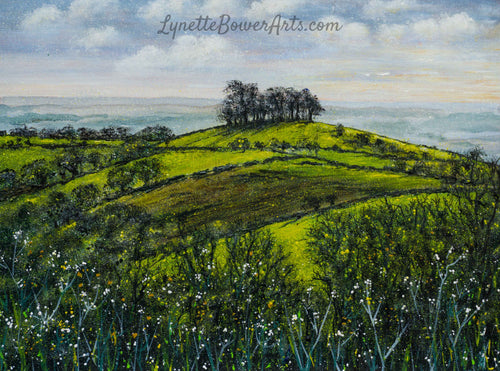 Kelston Roundhill Winter - High Quality Giclée Prints