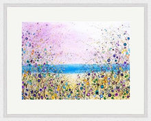 Load image into Gallery viewer, Dotty Seaside - Original Acrylic Painting on Large Deep Block Canvas