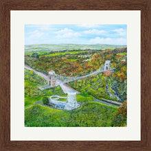 Load image into Gallery viewer, Clifton Suspension Bridge, Bristol Observatory High Quality Giclée Prints