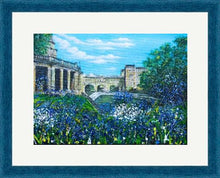 Load image into Gallery viewer, Pulteney Bridge, City of Bath, Agapanthus, Pulteney Wier, Parade Gardens, Giclee Prints