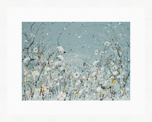 Load image into Gallery viewer, Duck Egg Blue Summer Flowers - High Quality Giclée Prints