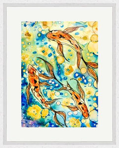 Koi Carp - High Quality Giclée Prints