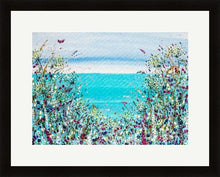 Load image into Gallery viewer, Turquoise Seaside - Original Acrylic Painting on Canvas Board