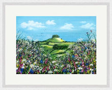 Load image into Gallery viewer, Original Painting, Kelston Roundhill, Balloons, Bath, Hedge Parsley , Kelston Tump, Flowers