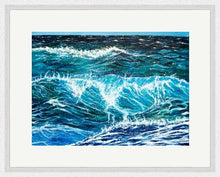 Load image into Gallery viewer, Stormy Sea - Original Acrylic Painting and High Quality Giclée Prints