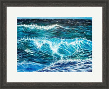 Load image into Gallery viewer, Stormy Sea - Original Acrylic Painting and High Quality Giclée Prints