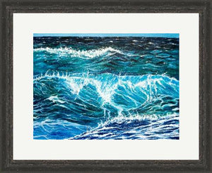 Stormy Sea - Original Acrylic Painting and High Quality Giclée Prints