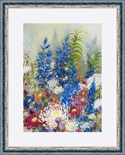 Load image into Gallery viewer, Camassia - Original Oil Painting and High Quality Giclée Prints - Camassia - Summer - alliums - foxgloves