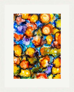 Orange Blobs - High Quality Giclée Prints