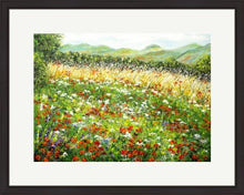 Load image into Gallery viewer, Poppy Fields - Original Acrylic Painting and High Quality Giclée Prints