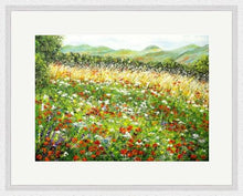 Load image into Gallery viewer, Poppy Fields - Original Acrylic Painting and High Quality Giclée Prints