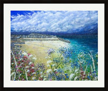 Load image into Gallery viewer, St Ives - High Quality Giclée print - St.Ives - Cornwall - Agapanthus - Coastal flowers