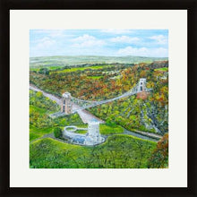 Load image into Gallery viewer, Clifton Suspension Bridge, Bristol Observatory High Quality Giclée Prints