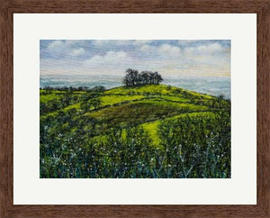 Kelston Roundhill Winter - High Quality Giclée Prints