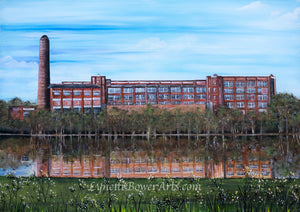 Fry's Chocolate Factory Keynsham - Original Acrylic Painting and High Quality Giclée Prints