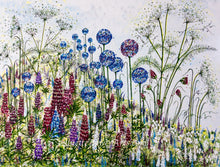 Load image into Gallery viewer, Lupins and Alliums - High Quality Giclée Prints