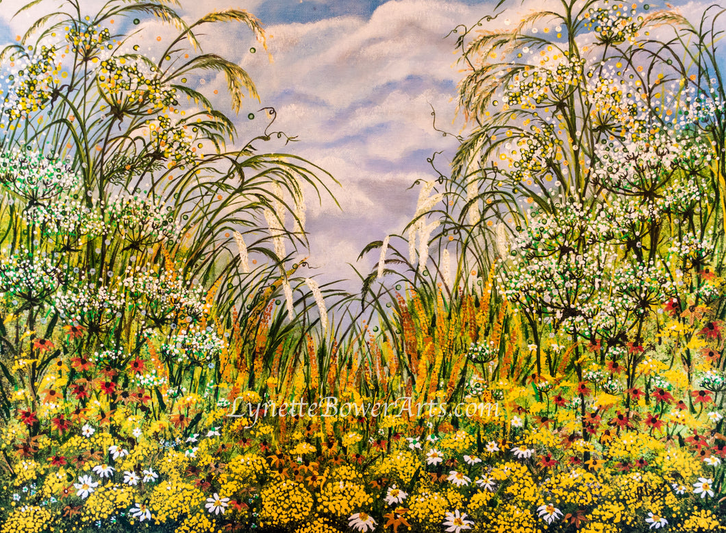 Yellow Achillea - High Quality Giclée Prints