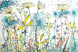 Dancing Seedheads - High Quality Giclée Prints