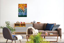 Load image into Gallery viewer, Autumn Trees - Original Acrylic Painting and High Quality Giclée Prints