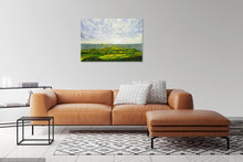 Load image into Gallery viewer, Towards Glastonbury Tor - Original Acrylic Painting on Canvas Board