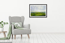 Load image into Gallery viewer, Towards Glastonbury Tor - Original Acrylic Painting on Canvas Board