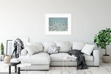 Load image into Gallery viewer, Duck Egg Blue Summer Flowers - High Quality Giclée Prints