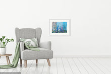 Load image into Gallery viewer, Delphiniums and Agapanthus - High Quality Giclée Prints