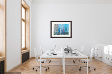 Load image into Gallery viewer, Delphiniums and Agapanthus - High Quality Giclée Prints